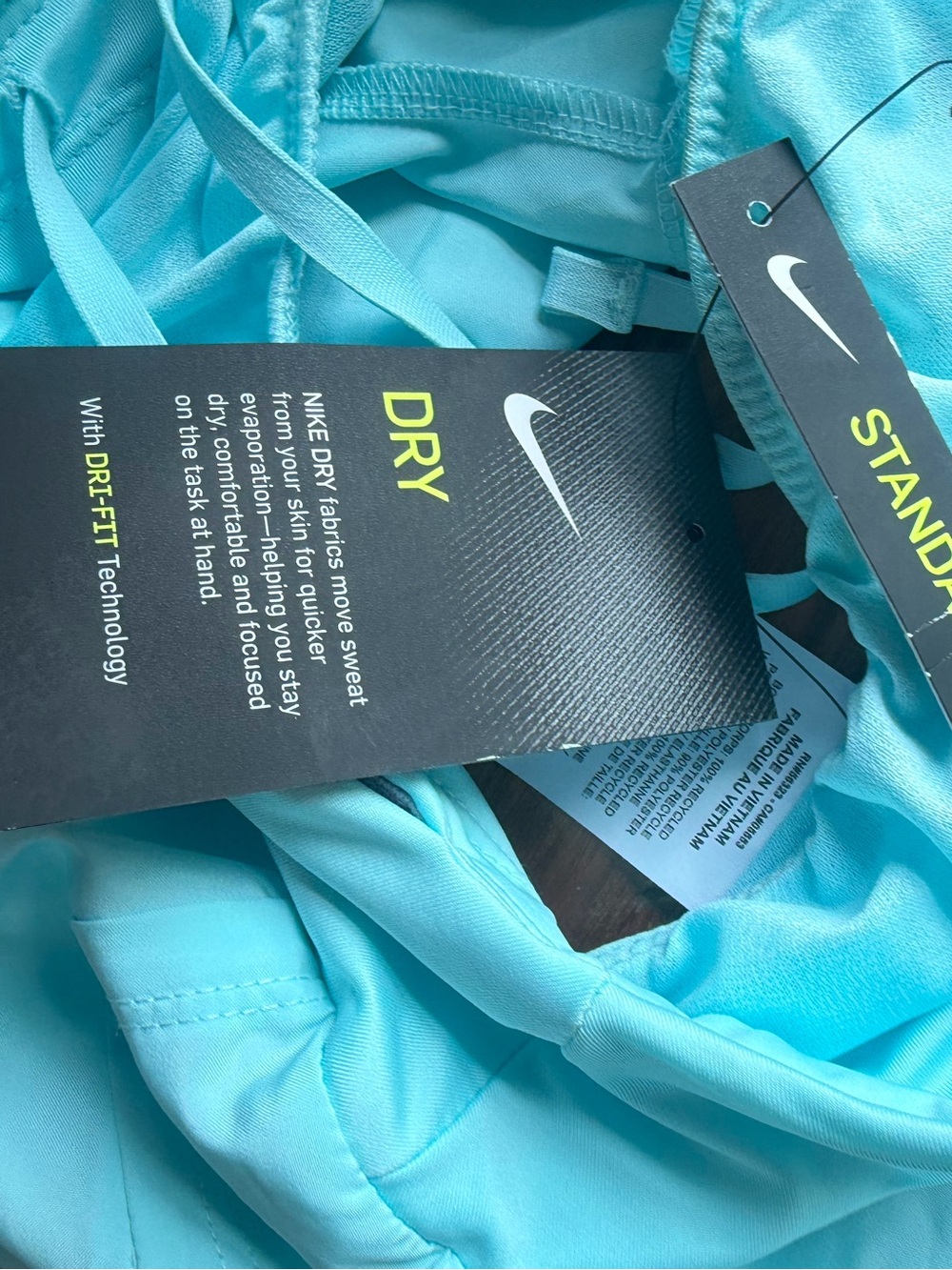 Nike Dri-FIT Turquoise Athletic shorts